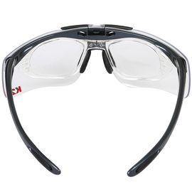 K2 Safety Safety Glasses KP-103A (Snow White) – Anti-fog, Anti-scratch, Prescription Lens Compatible